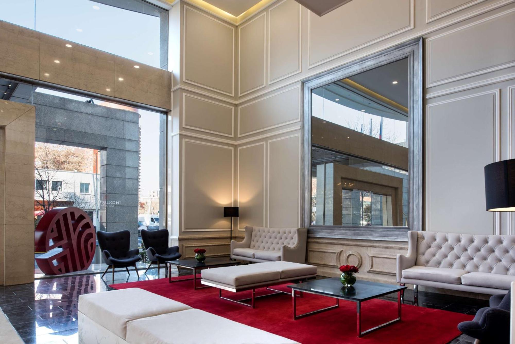 Nh Collection Plaza Santiago Hotel Kültér fotó Lobby